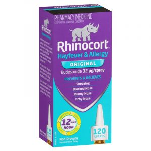 Rhinocort 小犀牛花粉鼻炎喷雾 32mcg 120剂量