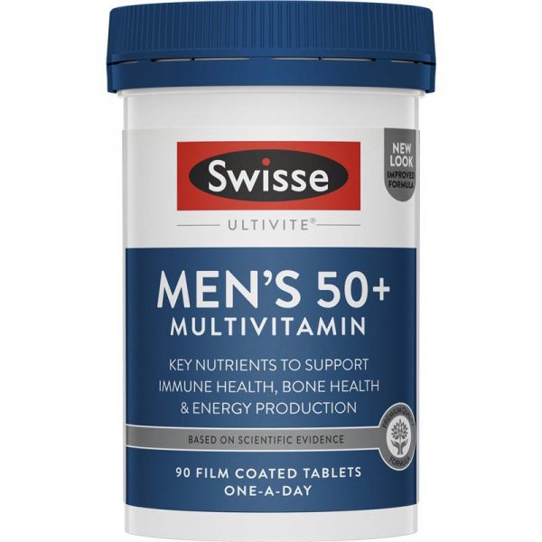 Swisse男士复合维生素50岁+ 新版 90粒