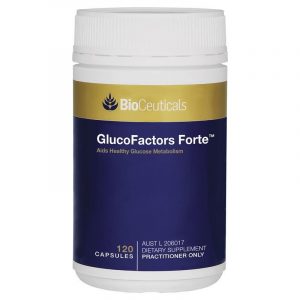BioCeuticals GlucoFactors Forte 120 Capsules