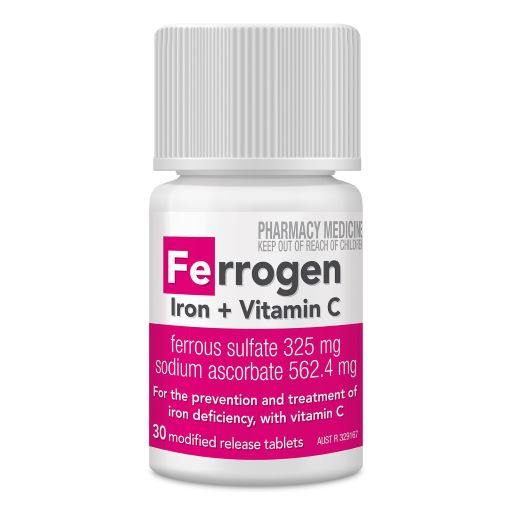 Ferrogen 铁片 + 维生素 C 30粒